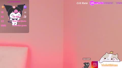 Snapshot of violettbloss chatting on 09/11/25, 03:17 Violeta online show from 09/11/25, 03:17