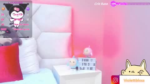 Snapshot of violettbloss chatting on 09/26/25, 03:10 Violeta online show from 09/26/25, 03:10