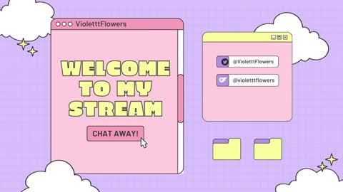 Snapshot of violetttflowers chatting on 10/15/25, 04:29 Violet Flowers online show from 10/15/25, 04:29