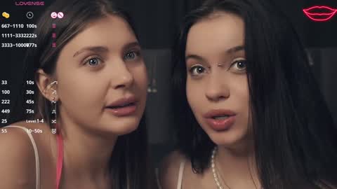 Snapshot of vivid_girls chatting on 01/26/25, 01:15 Nelly and Mari online show from 01/26/25, 01:15