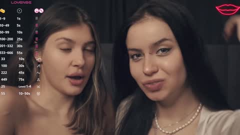 Snapshot of vivid_girls chatting on 02/01/25, 10:15 Nelly and Mari online show from 02/01/25, 10:15