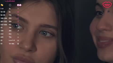 Snapshot of vivid_girls chatting on 02/12/25, 01:16 Nelly and Mari online show from 02/12/25, 01:16