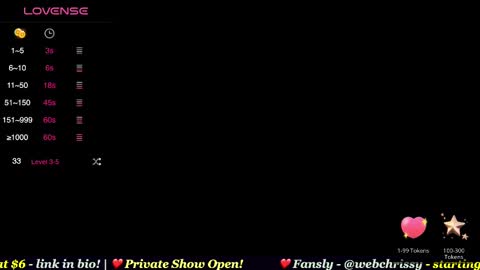 Chrissy online show from 03/02/25, 10:03