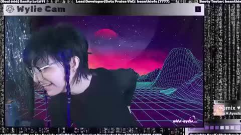 Snapshot of wildwylie chatting on 01/29/25, 03:12 Wylie Wanderlust online show from 01/29/25, 03:12