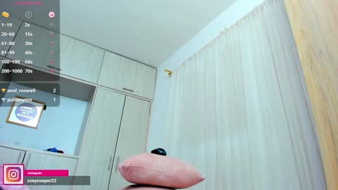 Snapshot of zoey_cooper chatting on 01/25/25, 01:43 zoey Independent model online show from 01/25/25, 01:43