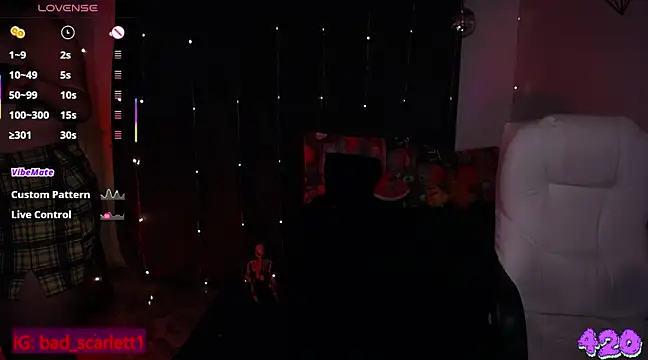 Snapshot of bad_scarlett1 chatting on 03/12/25, 12:31 bad scarlett1 online show from 03/12/25, 12:31