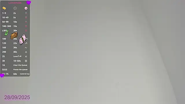 Kimberly House online show from 10/26/25, 04:02