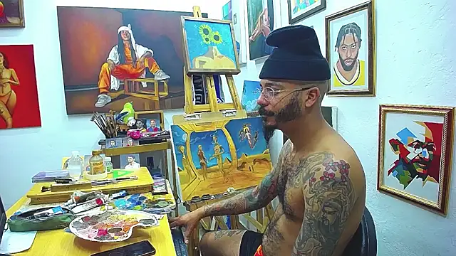 Snapshot of color_beat17 chatting on 10/23/25, 12:59 color beat17 online show from 10/23/25, 12:59