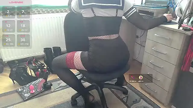 SissyLunaCD online show from 03/17/25, 03:50