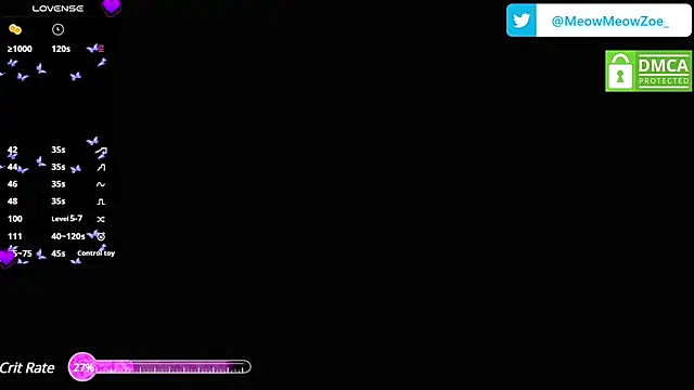 Snapshot of MeowMeowZoe chatting on 01/17/25, 12:31 MeowMeowZoe online show from 01/17/25, 12:31