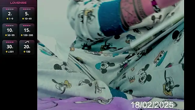 lady hana28 online show from 02/18/25, 01:22