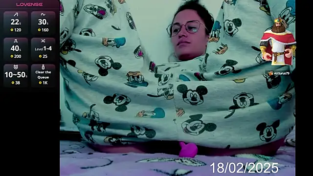 lady hana28 online show from 02/18/25, 04:26