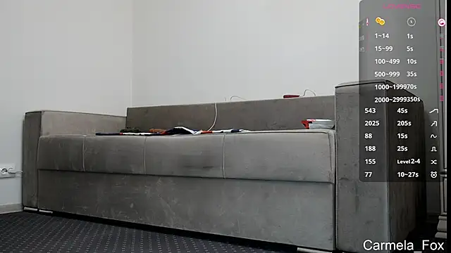 Snapshot of Carmela_fox chatting on 10/30/25, 09:00 Carmela fox online show from 10/30/25, 09:00