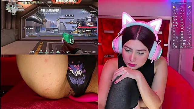 Snapshot of LiaGames chatting on 03/18/25, 01:00 LiaGames online show from 03/18/25, 01:00