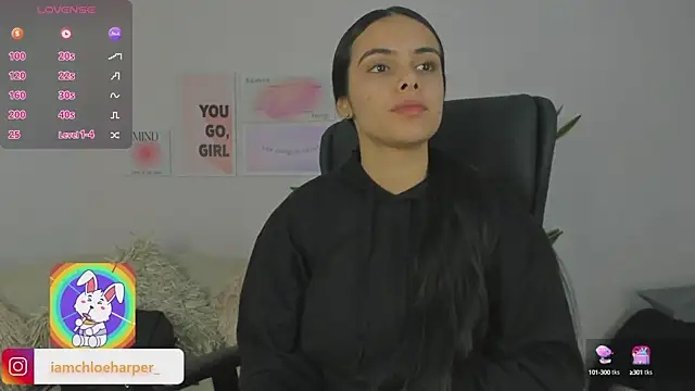 Snapshot of ChloeHarper_ chatting on 01/21/25, 12:18 ChloeHarper online show from 01/21/25, 12:18