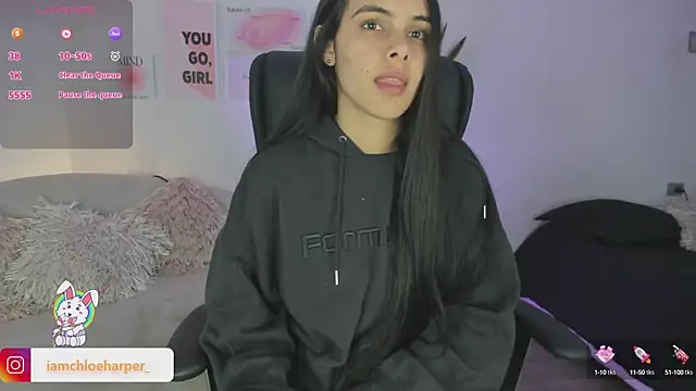 Snapshot of ChloeHarper_ chatting on 02/21/25, 01:00 ChloeHarper online show from 02/21/25, 01:00
