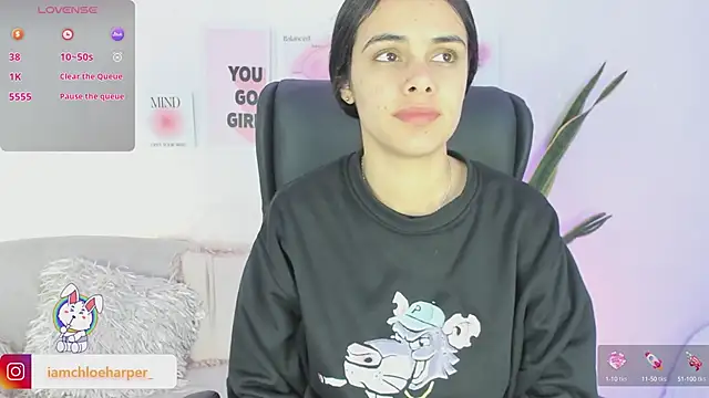 Snapshot of ChloeHarper_ chatting on 02/28/25, 12:42 ChloeHarper online show from 02/28/25, 12:42