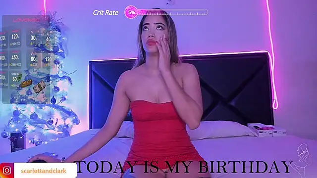 Snapshot of ScarlettAndClark chatting on 12/24/24, 05:16 ScarlettAndClark online show from 12/24/24, 05:16