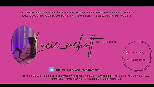 lucie mehott online show from 02/24/25, 09:09