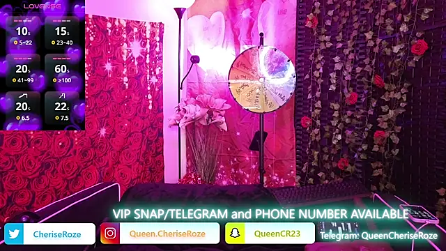 Snapshot of cheriserozequeen chatting on 03/04/25, 08:27 cheriserozequeen online show from 03/04/25, 08:27