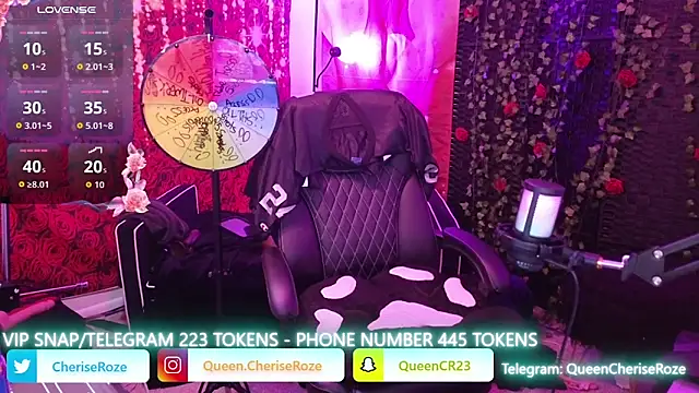 Snapshot of cheriserozequeen chatting on 09/17/25, 05:14 cheriserozequeen online show from 09/17/25, 05:14
