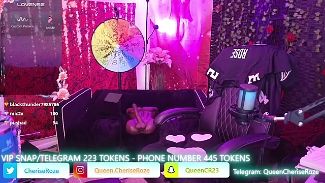 Snapshot of cheriserozequeen chatting on 09/20/25, 05:14 cheriserozequeen online show from 09/20/25, 05:14