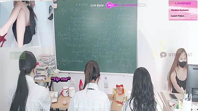 Snapshot of _Math_ chatting on 10/19/25, 07:42 Math online show from 10/19/25, 07:42