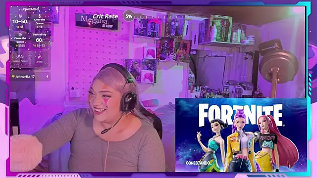 MegariaB online show from 10/07/25, 04:09