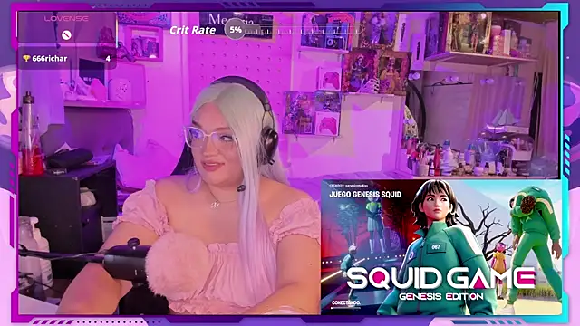 MegariaB online show from 11/04/25, 04:11