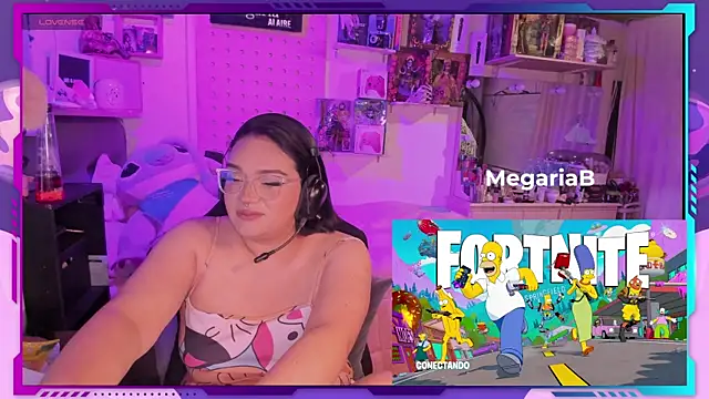 MegariaB online show from 11/10/25, 04:22