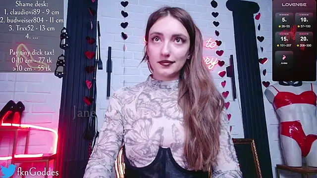 Snapshot of Jane_Goddess chatting on 02/15/25, 08:22 Jane Goddess online show from 02/15/25, 08:22