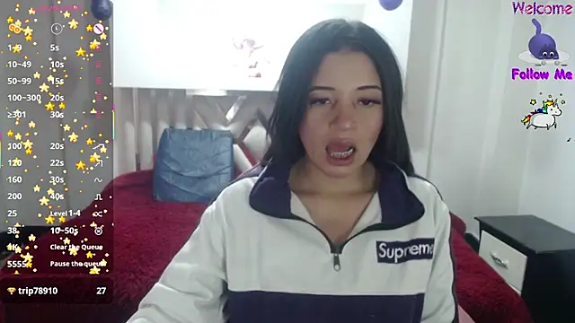 angelie 3 online show from 11/18/25, 04:50