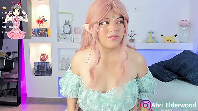 Ahri Elderwood online show from 12/29/24, 03:22