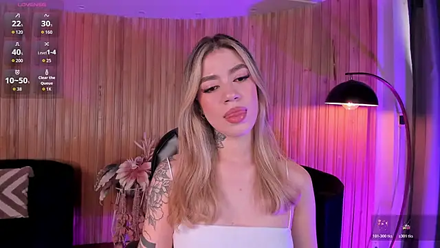 ViolettHansson online show from 11/13/25, 08:08