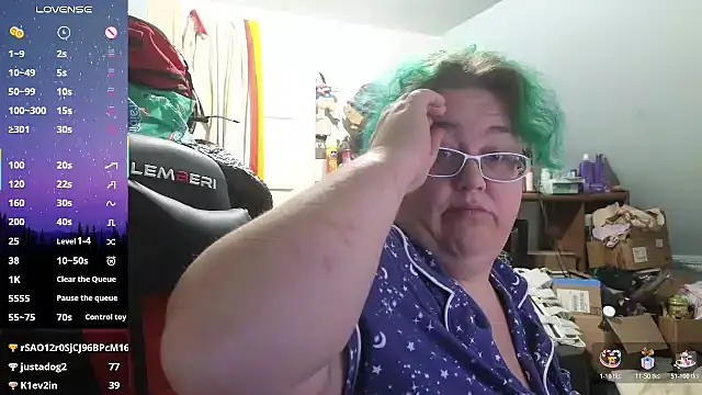 EmberCum online show from 10/31/25, 07:31