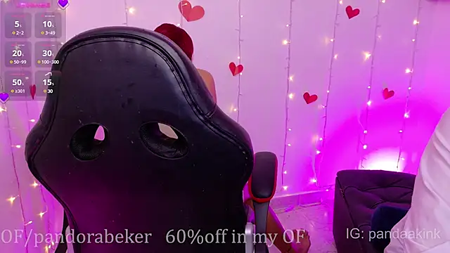 Snapshot of pandorabeker chatting on 02/19/25, 02:12 pandorabeker online show from 02/19/25, 02:12