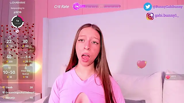 Snapshot of gabi_bunny chatting on 02/24/25, 08:36 gabi bunny online show from 02/24/25, 08:36