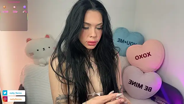 Snapshot of NattyFierros chatting on 03/13/25, 09:32 NattyFierros online show from 03/13/25, 09:32