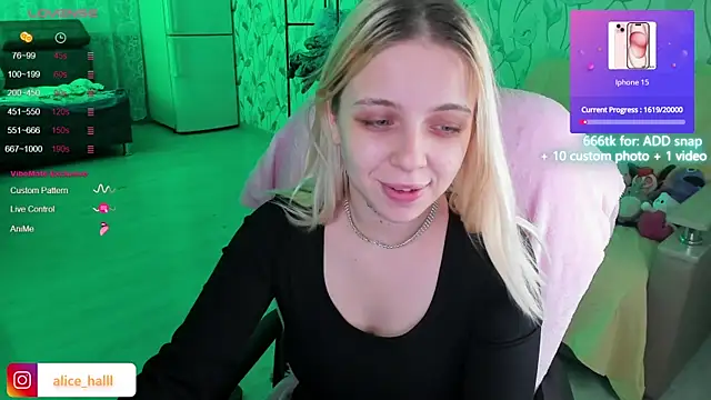 Alice Halle online show from 12/05/24, 09:06