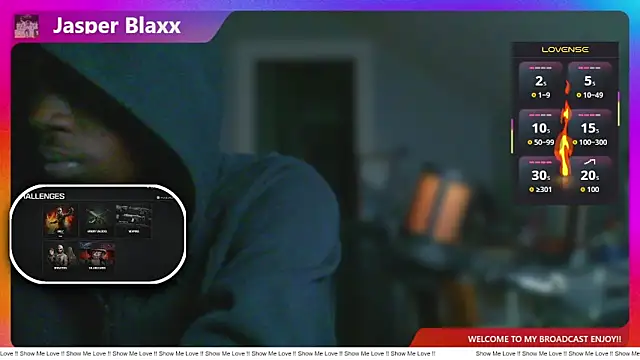 JasperBlaxx online show from 11/30/25, 11:20