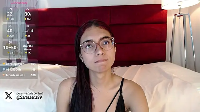 Snapshot of sara_saenz99 chatting on 01/22/25, 01:31 sara saenz99 online show from 01/22/25, 01:31