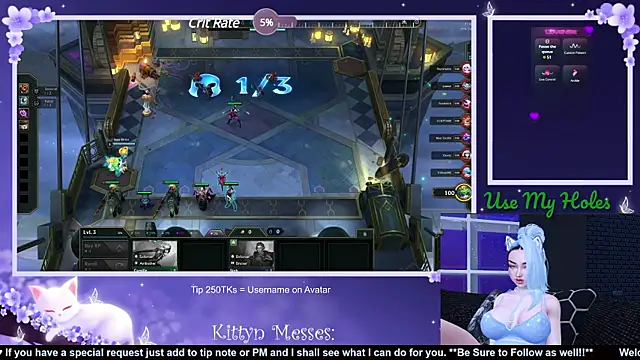 SassyKittyn online show from 01/07/25, 06:27