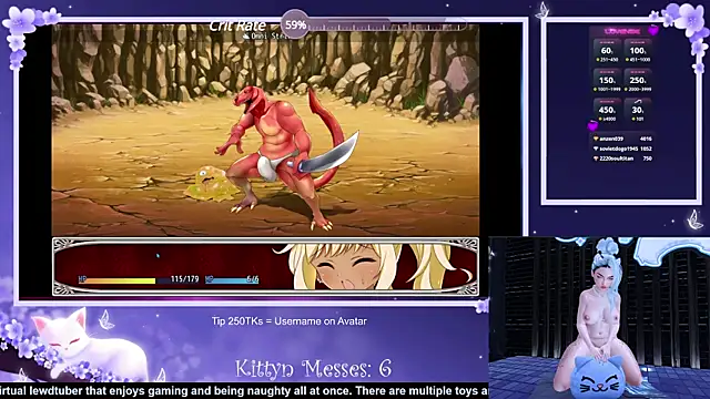 SassyKittyn online show from 01/09/25, 09:27