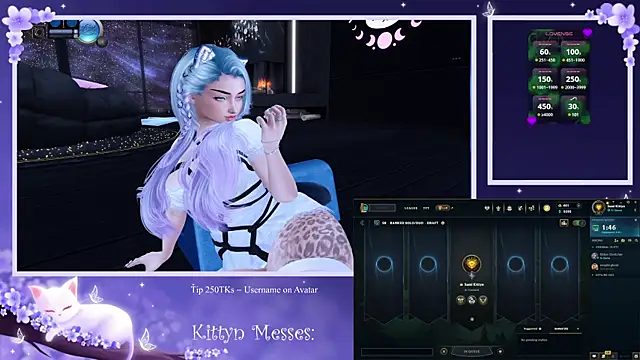 SassyKittyn online show from 02/18/25, 06:26