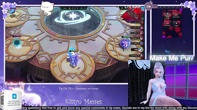 SassyKittyn online show from 03/14/25, 05:48