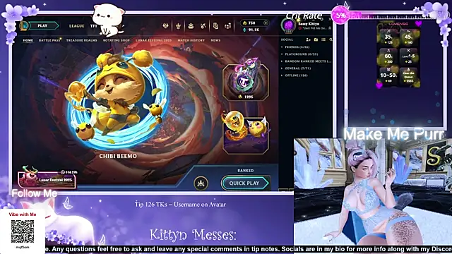 SassyKittyn online show from 03/20/25, 04:29