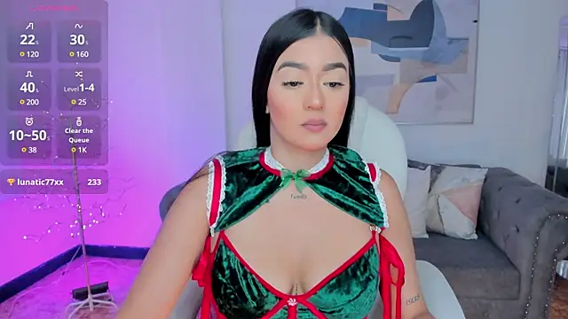 amelie jhons online show from 12/30/24, 08:15