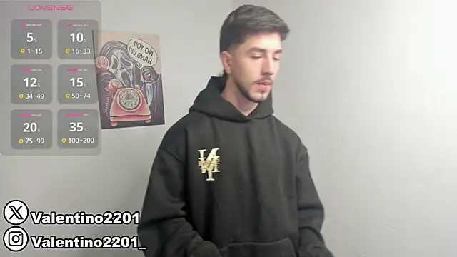 Valentino Xander online show from 03/01/25, 01:11