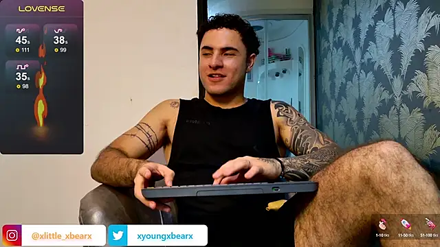 xlittle xbearx online show from 01/24/25, 01:13