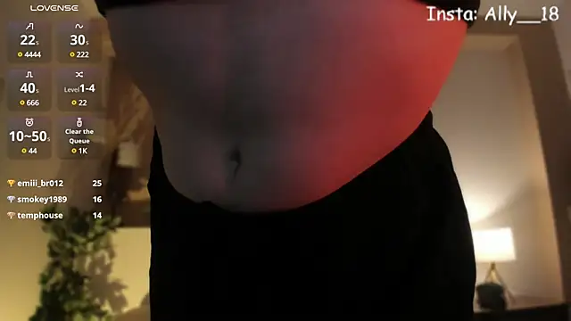 Snapshot of Ally_addams chatting on 01/18/25, 06:45 Ally addams online show from 01/18/25, 06:45